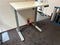 Worktrainer StudyDesk - Klein zit-sta bureau - Elektrisch - Memory display - Zilver