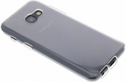Hoesje Siliconen Geschikt voor Samsung Galaxy A3 (2017) - Softcase Backcover smartphone - Transparant