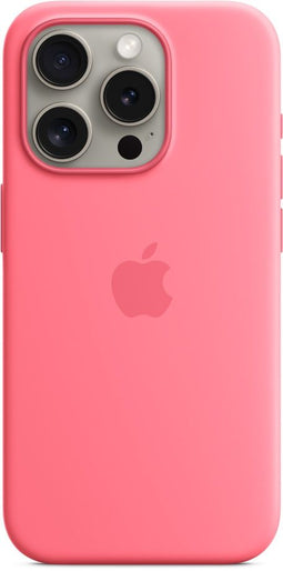 Apple MWNJ3ZM/A - Silicone Backcover MagSafe - Schokabsorberend - Roze