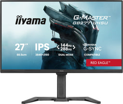 Iiyama G-Master GB2771UHSU-B1 - 27" 4K IPS-monitor - 144Hz verversingssnelheid - Zwart