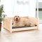 vidaXL - Hondenmand - 75,5x55,5x28 - cm - massief - grenenhout