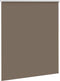 vidaXL - Rolgordijn - verduisterend - koffie - 135x130 - cm - stofbreedte - 131,6 - cm