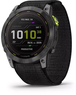 Garmin Enduro 2 - Smartwatch - Zonne-energie GPS tot 150u - Zwart