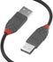 Lindy 36693 - USB-kabel 2.0 - 2.00 m - Groen Rood Zwart