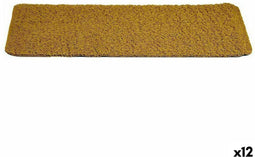 Deurmat Bruin Polyester PVC (70 x 40 cm) (12 Stuks)