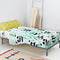 Set beddengoed HappyFriday Moshi Moshi Panda garden blue Blauw Bed van 105 2 Onderdelen