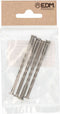 Multi-cut through bolt EDM TRN02 Staal M4 x 75 mm (4 Stuks)