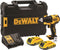 DeWalt DCD708D2T-QW - 18 V XR Li-Ion compacte schroef/boormachine - 1.5Ah accu BRUSHLESS motor (2 stuks)
