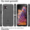 iMoshion Hoesje Geschikt voor Samsung Galaxy Xcover 6 Pro Hoesje Siliconen - iMoshion Rugged Shield Backcover - Zwart
