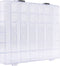 Vaessen Creative Opbergbox - 36 Vakjes - 24,7 x 19,2 x 2,9 cm