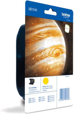 Brother LC-1240YBP - Inktcartridge - 600 pagina's - Geel