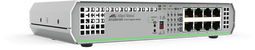 Allied Telesis GS910/8 - Unmanaged Switch - 8x 1Gbps Ethernet - 16 Gbit/s throughput