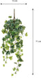 Mica Decorations Hedera - Kunst Hangplant - H71 cm - Groen Bont
