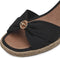Tamaris Essentials - Dames Sandalen - Sleehak 6 cm - Zwart (2024)