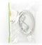 Nedis CEGP10000WT50 - Stroomverlengkabel 10 A - 500 cm - Wit