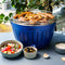LotusGrill Classic - Tafelbarbecue - Rookvrij - Ø35cm - Diepblauw