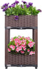 Feel Furniture Rotan Plantenbak – Ingebouwd Irrigatiesysteem – Model Theta