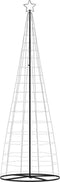 vidaXL - LED-kerstboom - 550 - LEDs - warm - wit - 304 - cm