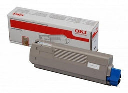 Oki C610 - Toner - 8000 pagina's - Kleur Zwart