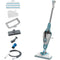 BLACK+DECKER Steam-Mop - Stoomreiniger 1600 W 0,5 l - Automatische stoomregeling - Blauw Wit