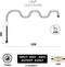 LEBENLANG LED Lichtslang - 200 Lampjes - 8 Lichtmodi - Warm Wit (10 meter)