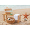 Kruk Home ESPRIT - Kruk - Touw en Mangohout - Bruin 127 x 41 x 47 cm