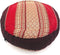 Meditatie yoga zafu kussen rond origineel thais design 32 cm Rood
