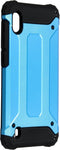 iMoshion Hoesje Geschikt voor Samsung Galaxy A10 Hoesje - iMoshion Rugged Xtreme Backcover - Lichtblauw