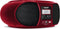 Technisat DigitRadio 1990 - Portable Radio/DAB(+)/CD-speler - DAB DAB+ FM-Radio - Rood