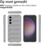 imoshion Hoesje - Geschikt voor Samsung Galaxy S23 FE - EasyGrip Backcover - Grijs