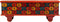 vidaXL - Opbergkist - 110x40x40 - cm - massief - acaciahout - rood