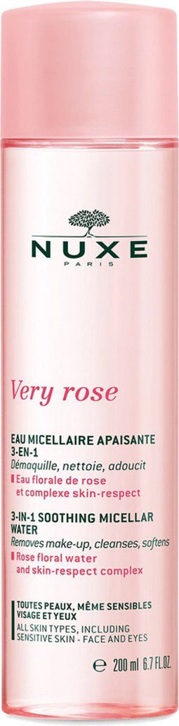 Nuxe Very Rose 3-in-1 Soothing Micellar Water Reinigingswater 200ml