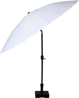 Camp Active Parasol - Stokparasol - ⌀250 cm - Kantelbaar - Wit