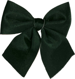 Bow Velvet Green