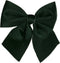 Bow Velvet Green