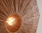 GOOD&MOJO Plafonniere Panama - Bruin - 45x45x5cm - Scandinavisch