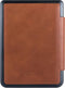 Lunso - Lederen sleepcover hoes - Geschikt voor Kobo Nia (6 inch) - Cognac