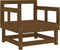 vidaXL - Tuinstoelen - 2 - st - massief - grenenhout - honingbruin
