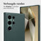 Accezz Samsung Galaxy S24 Ultra - Leather Bookcase 2-in-1 met Magnetische Ring - Cedar Green