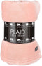 Mica Decorations Famke Fleece Plaid - L180 x B130 cm - Perzik