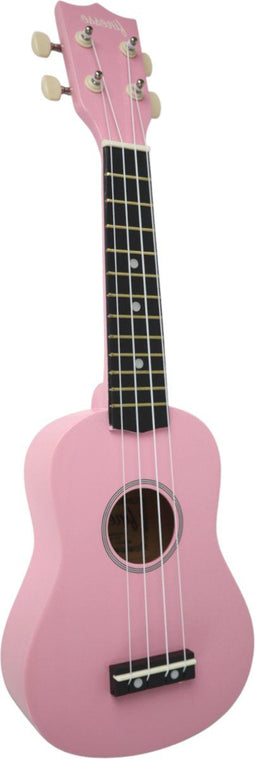 Finesse® Kahului Edition Ukelele 21" - Kindergitaar - 4 snaren - Roze