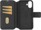 Decoded - Leather Detachable Wallet - iPhone 16 Plus - MagSafe - Zwart