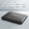 Axagon ADSA-CC - USB-C Dockingstation - NVMe M.2 & SATA 2.5/3.5 SSD/HDD - Zwart