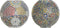Bureaulamp DKD Home Decor 25 x 13 x 23 cm Kristal Multicolour 220 V 25 W (2 Stuks)
