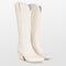 POSH by Poelman JILL - Cowboylaarzen - Ritssluiting - Off White