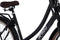 AMIGO Sturdy - Transportfiets voor Dames - Omafiets 28 Inch 53 cm - 3 Versnellingen - Terugtraprem en V-brakes - Matzwart