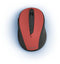 Hama MW-400 V2 - Draadloze optische muis - 6 knoppen 1600 dpi - Rood