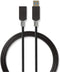Nedis CCBW61010AT20 - USB A naar USB A Kabel - 200 cm - Grijs