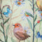 Anna's Collection Sierkussen voor binnen en buiten - vogels - lichtgroen - 60 x 60 cm - tuinkussen