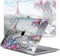 Lunso Geschikt voor MacBook Pro 13 inch M1/M2 (2020-2022) cover hoes - case - Paris Painting